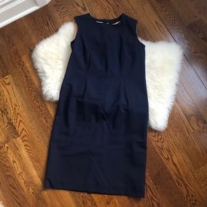 Navy blue dress